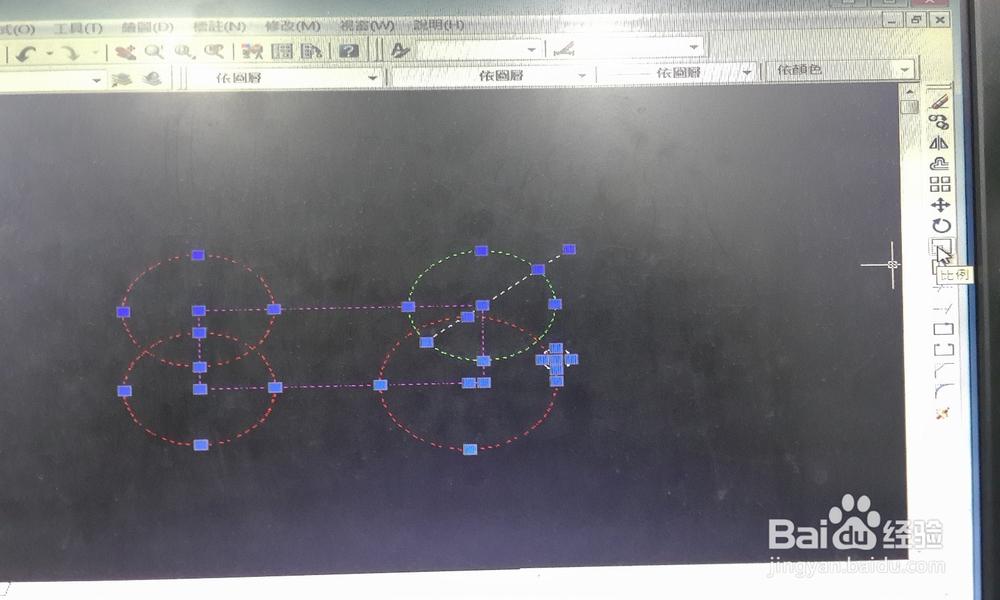 CAD中如何缩放图形？