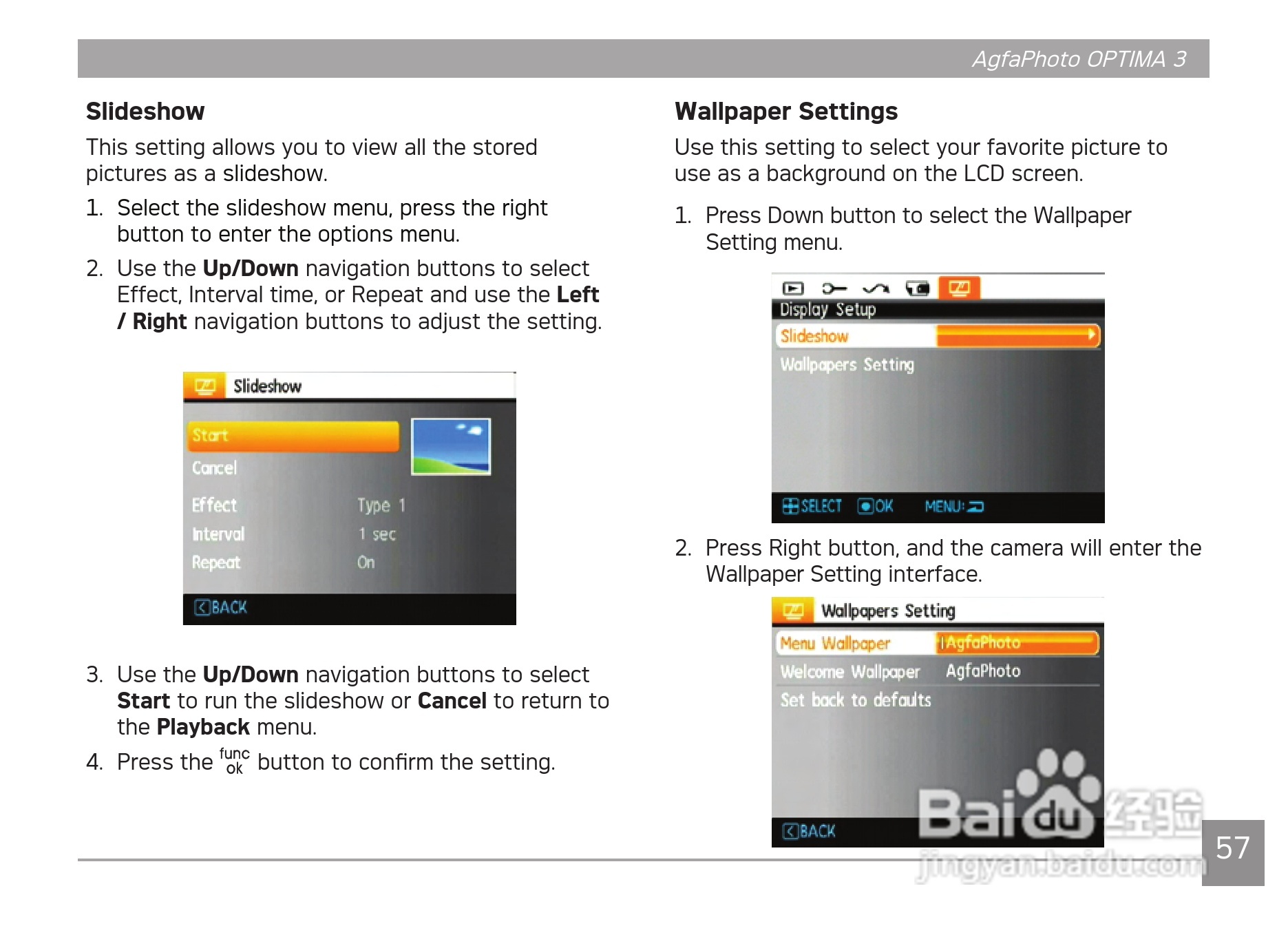 爱克发AgfaPhoto OPTIMA 3数码相机使用说明书:[6]
