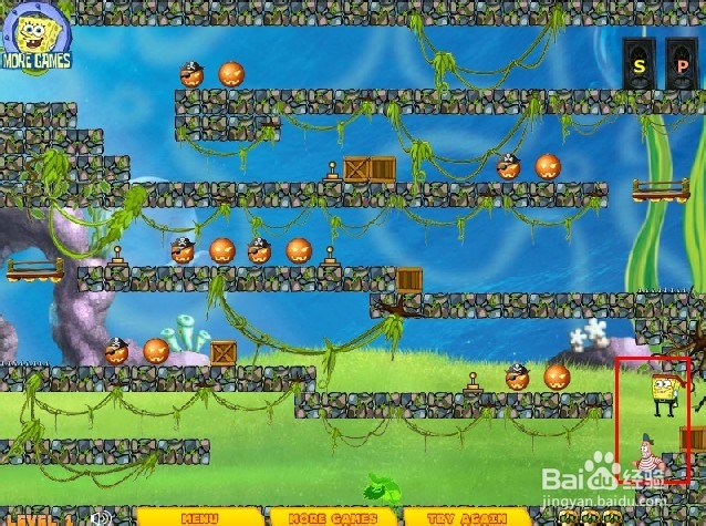 海绵宝宝闹鬼节游戏攻略