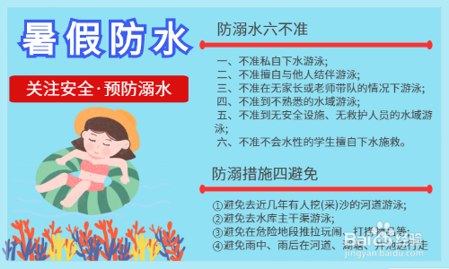 简单防水手抄报