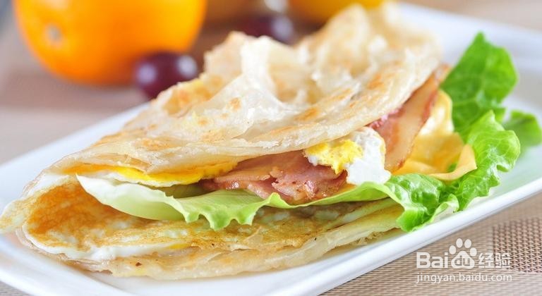 手抓饼的在家简易做法怎么制作豪华巨无霸手抓饼