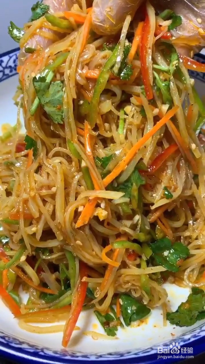 教你制作美食爽口土豆丝?