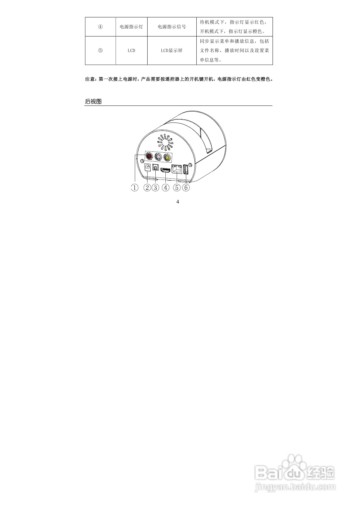 图美A6power 可听可看高清播放机说明书:[1]