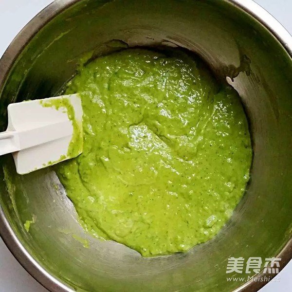 木糖醇菠菜戚风蛋糕