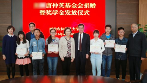 唐仲英爱心奖学金学生表现怎么写