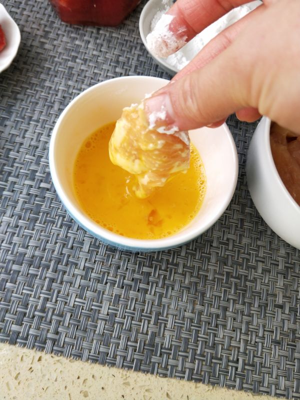 柚子山楂锅包肉