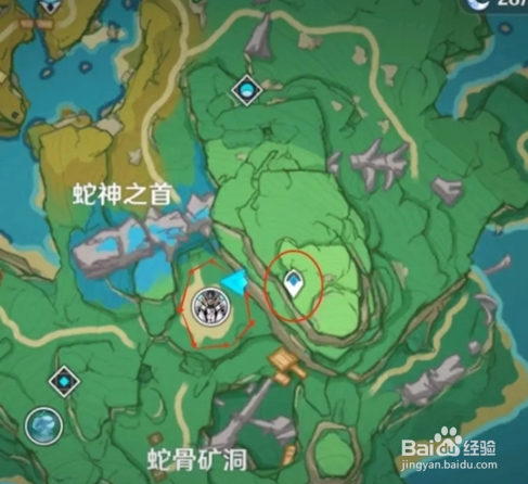 原神血斛分布图