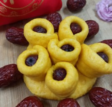 南瓜枣花馍的做法