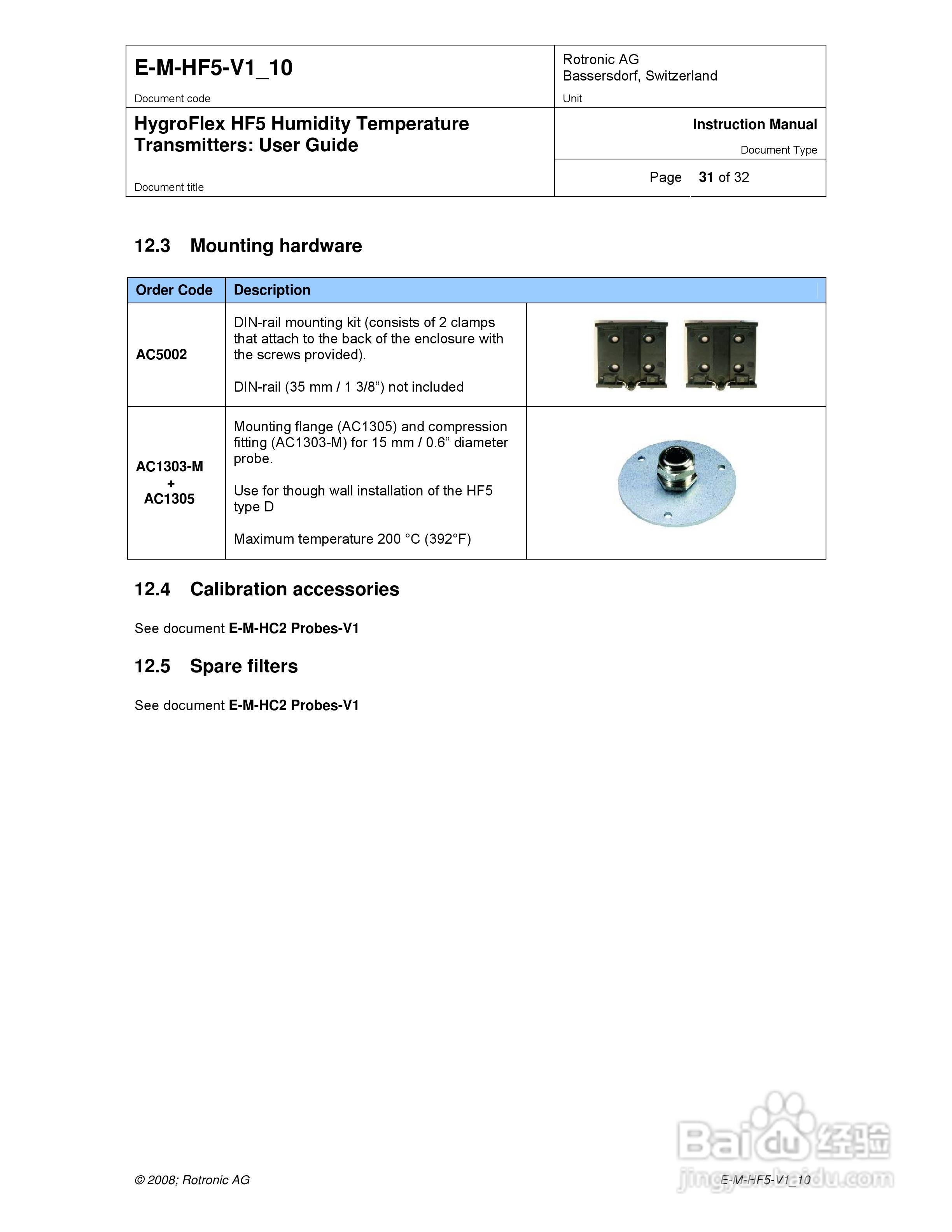 HF5工业温湿度变送器操作手册:[4]