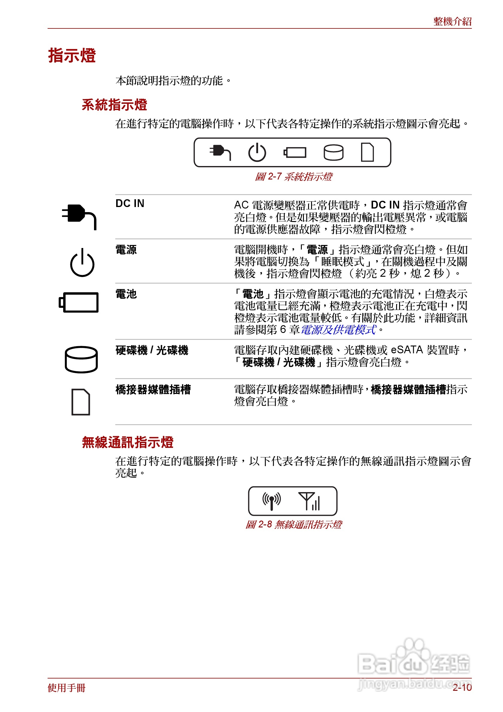 东芝 Satellite Pro A660 A660Db笔记本电脑说明书:[5]