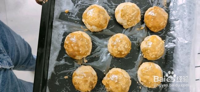 懒人版蛋黄酥的做法