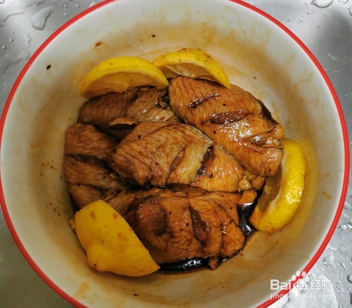 柠檬黑椒烤鸡翅窍门