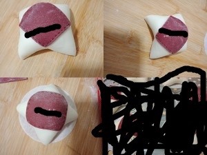 怎么做“八方来财”蜜豆包