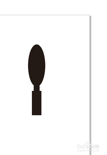 CDR怎样画餐具三件套