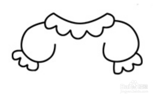 怎样画小裙子简笔画？