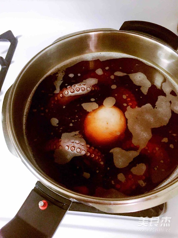 八爪鱼色拉的做法