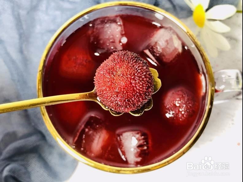 冰镇酸甜杨梅汤——简单