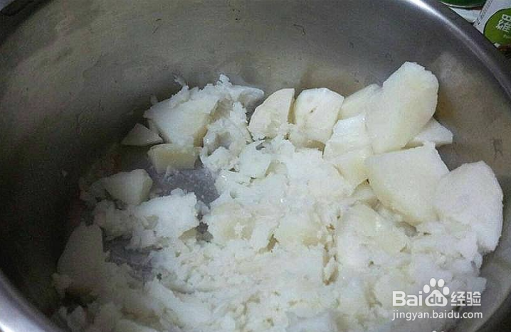 香脆鲑鱼可乐饼的做法