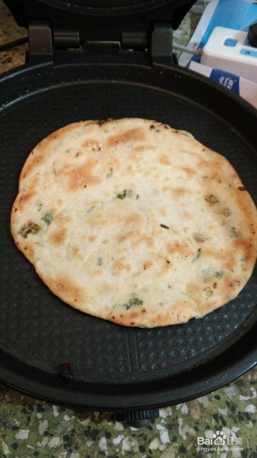 简单方便操作主食—家常油饼，葱花油饼的做法