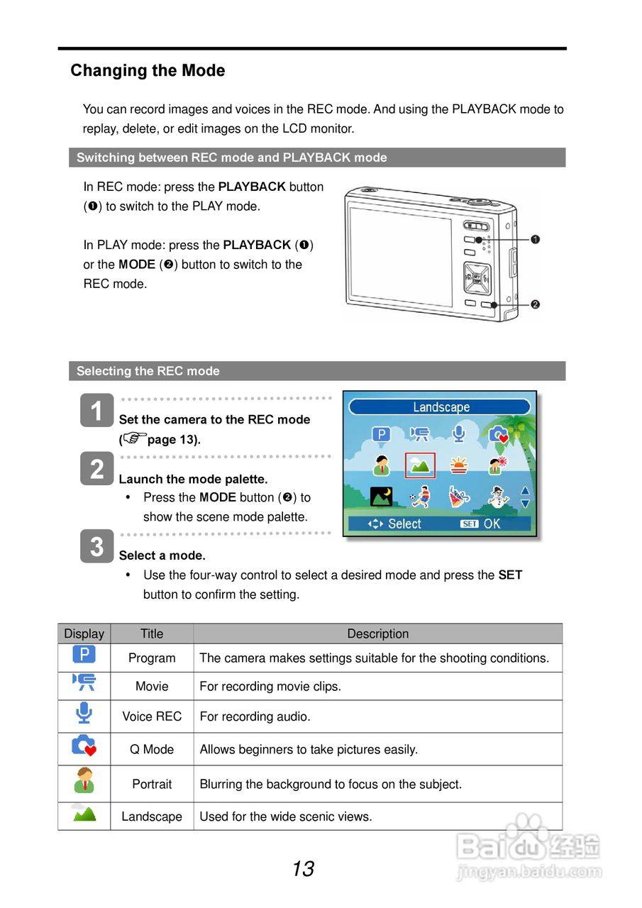 爱克发AgfaPhoto DC-1338i数码相机使用说明书:[2]
