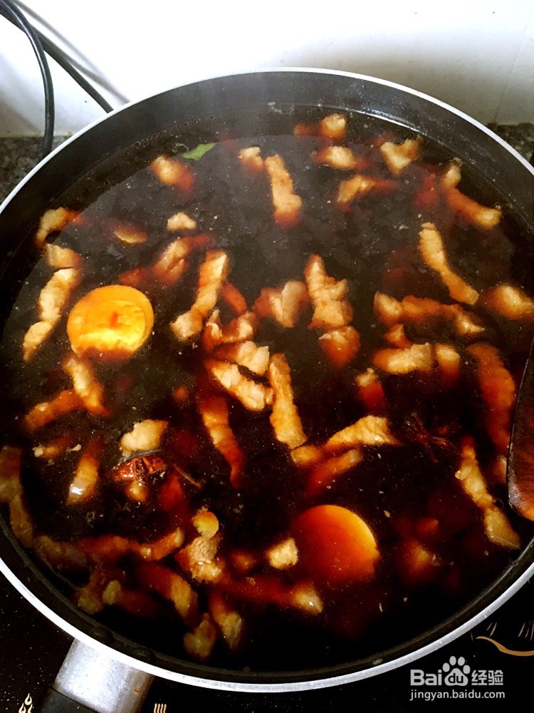 浓油赤酱卤肉饭的做法