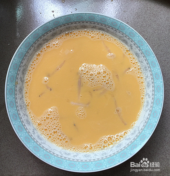 银鱼蒸蛋羹的做法