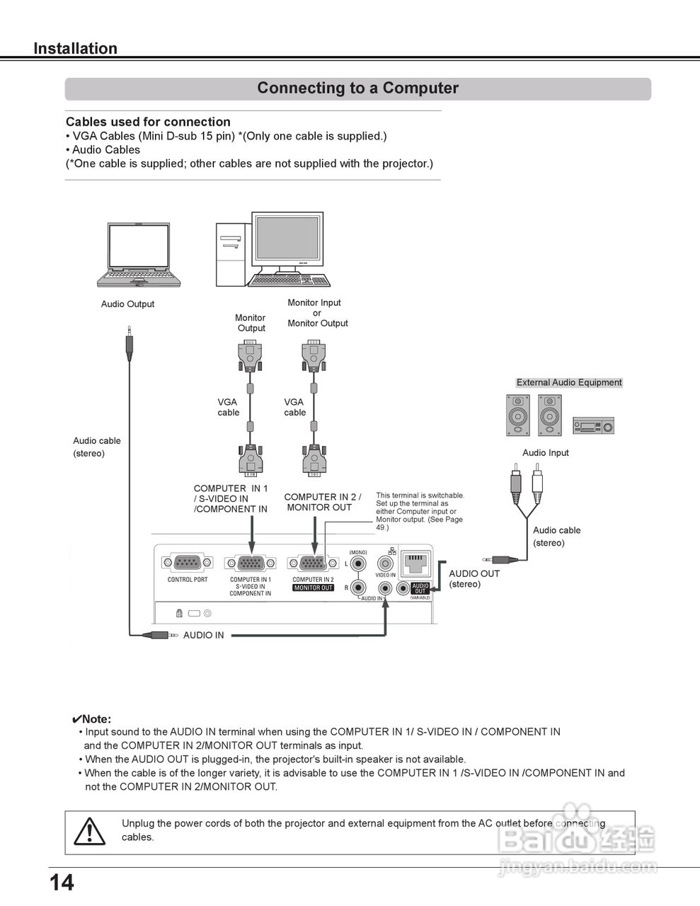 三洋 PLC-XD2200投影机说明书:[2]