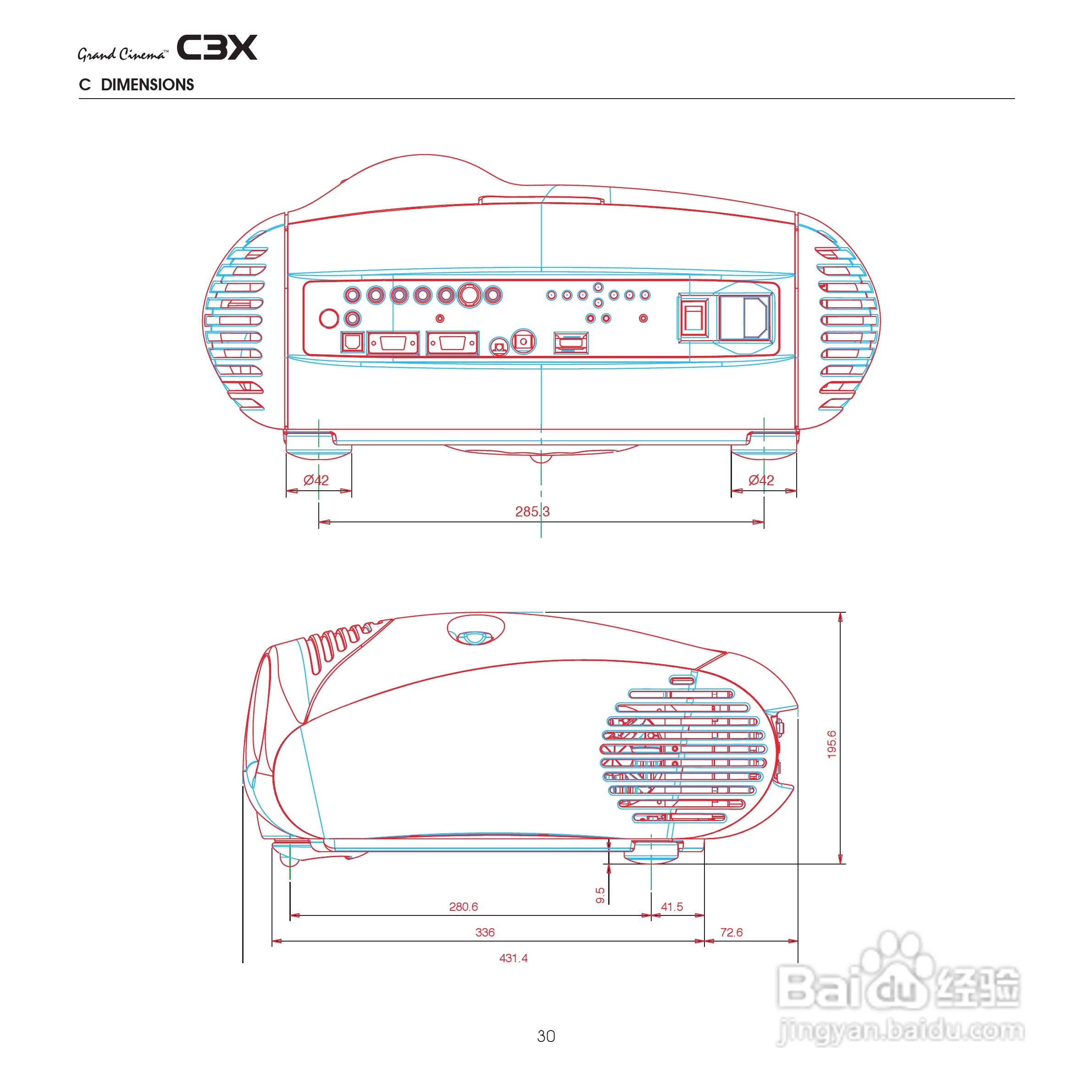 SIM2 C3X 投影机说明书:[3]