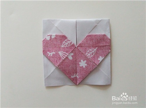 折纸----如何折扑克牌花色之方片、红桃？