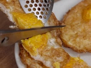 丝瓜荷包蛋的做法