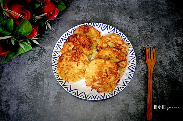 #10分钟早餐大挑战#土豆丝饼