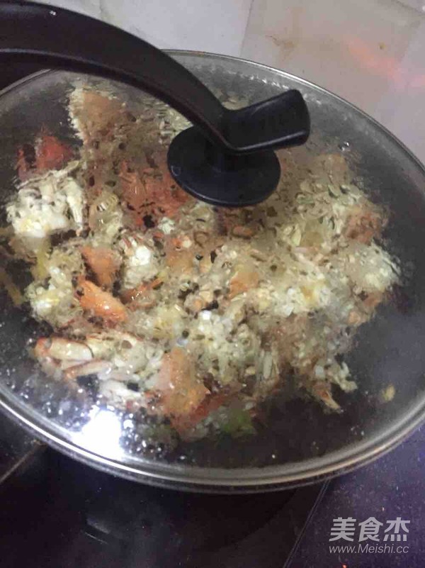 辣炒螃蟹的做法