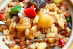 番茄土豆肉末饭的做法