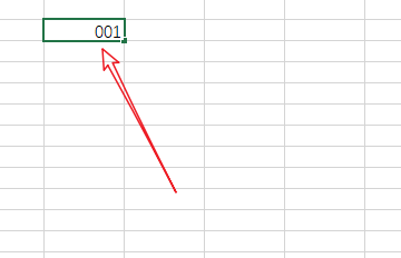 excel怎么输入01,001数字