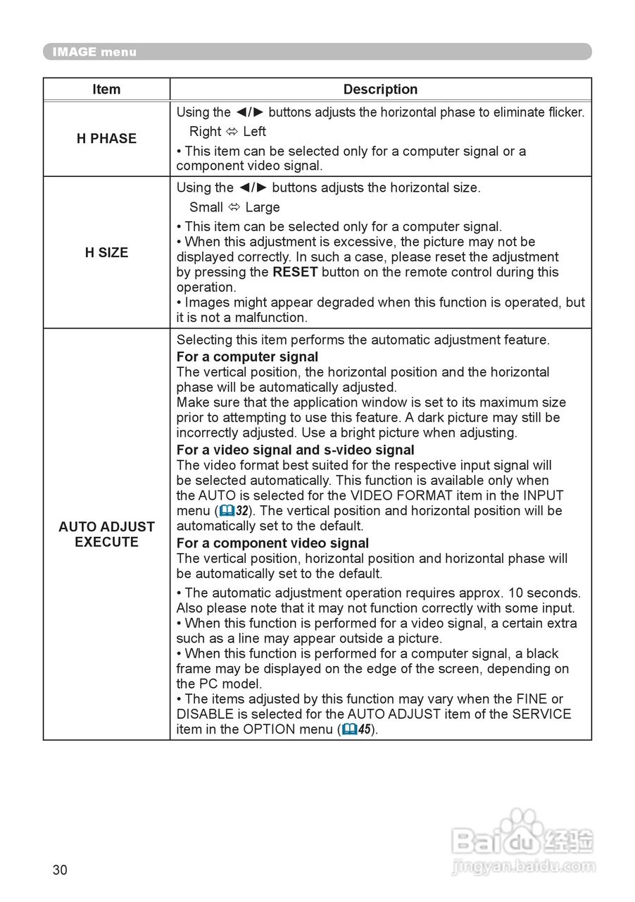日立 CP-X2511投影机说明书:[3]