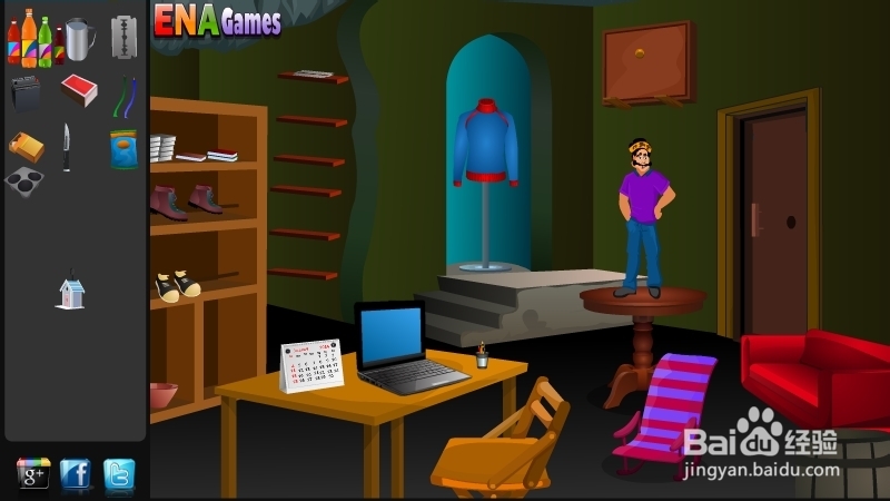 逃离面包师的房子攻略：[2]