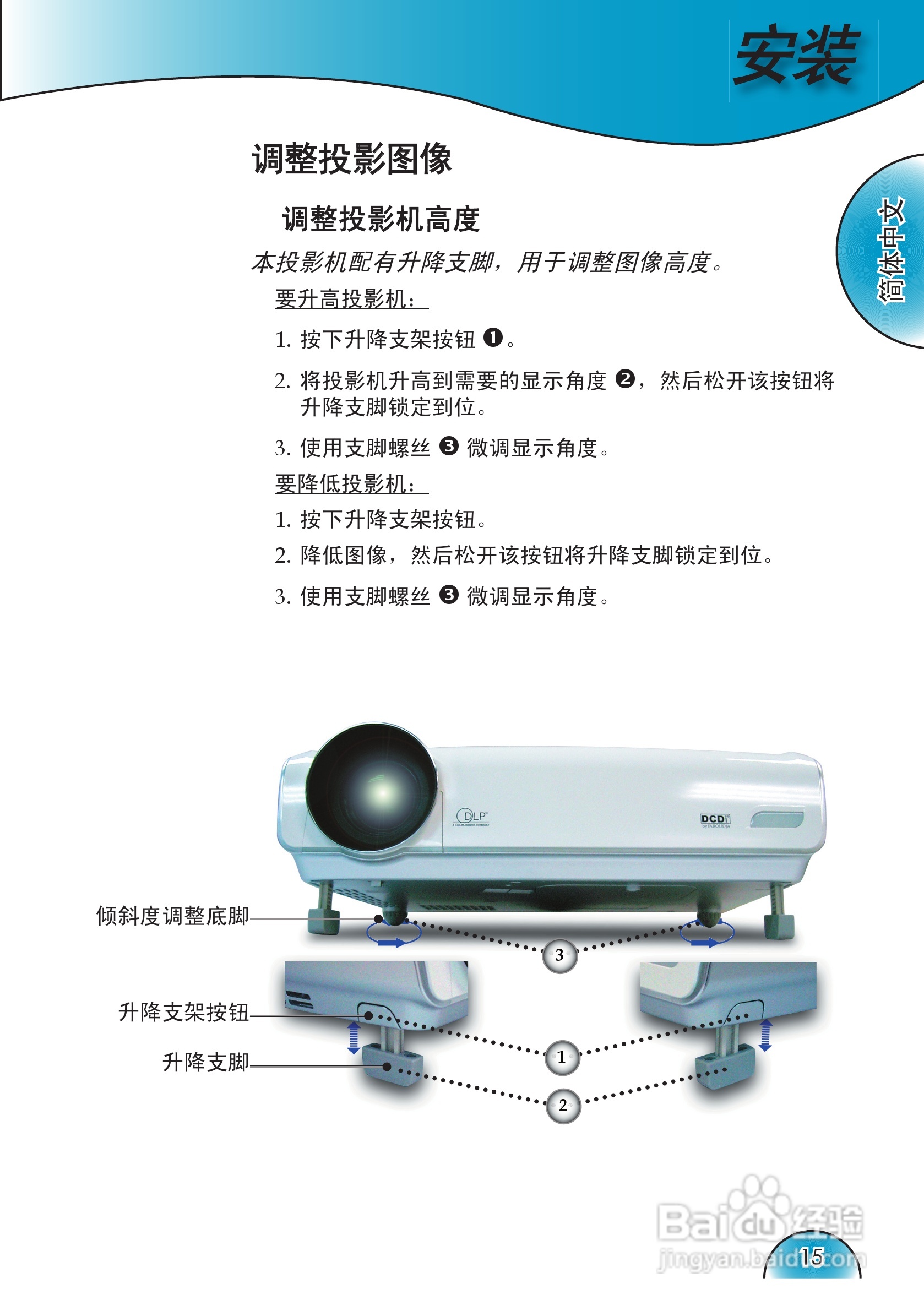 奥图码 HD72i投影机说明书:[2]