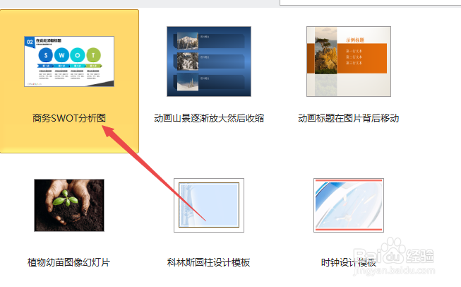 ppt2010如何制作商务SWOT分析图