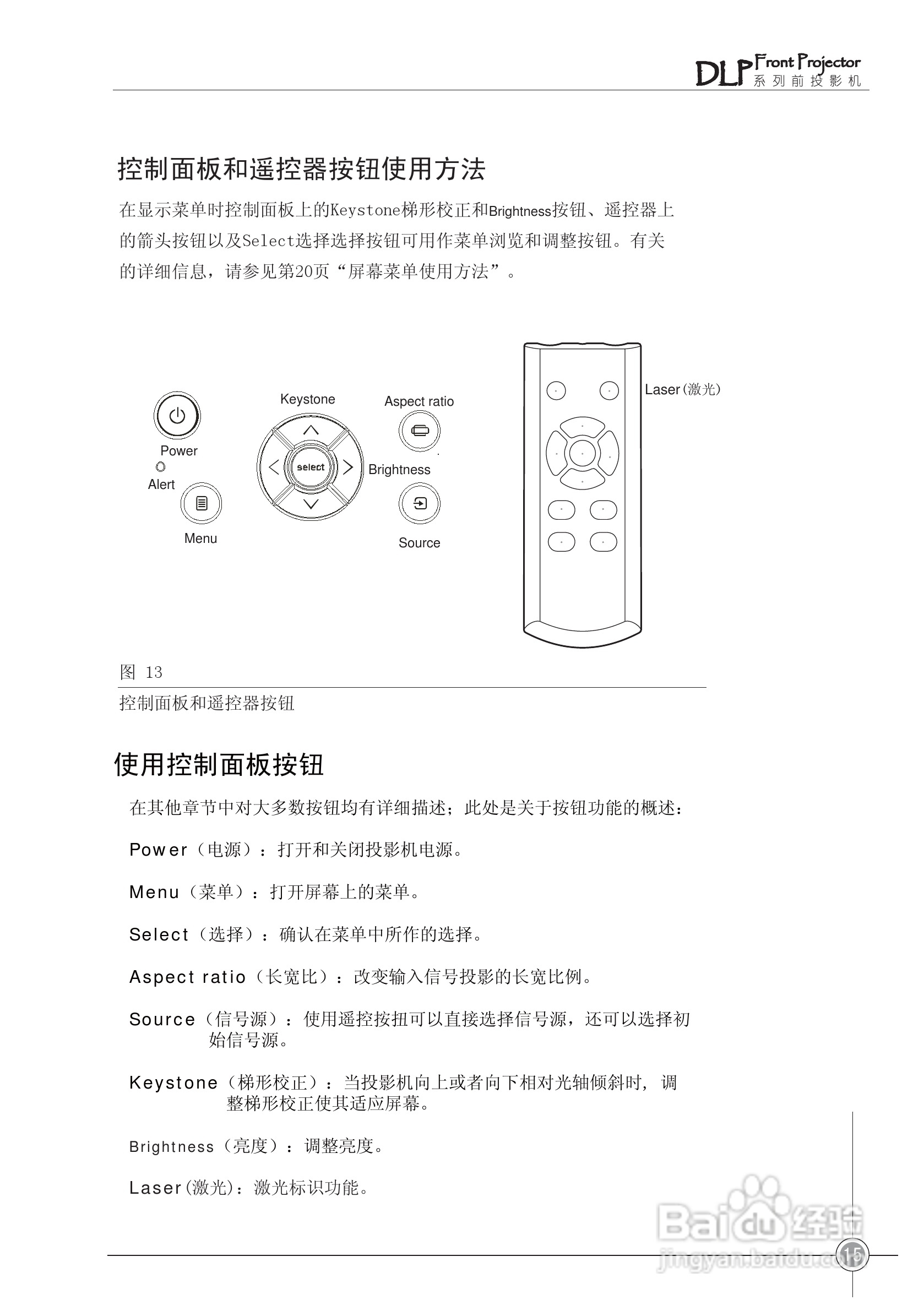 雅图ACTO DS50投影机使用说明书:[3]