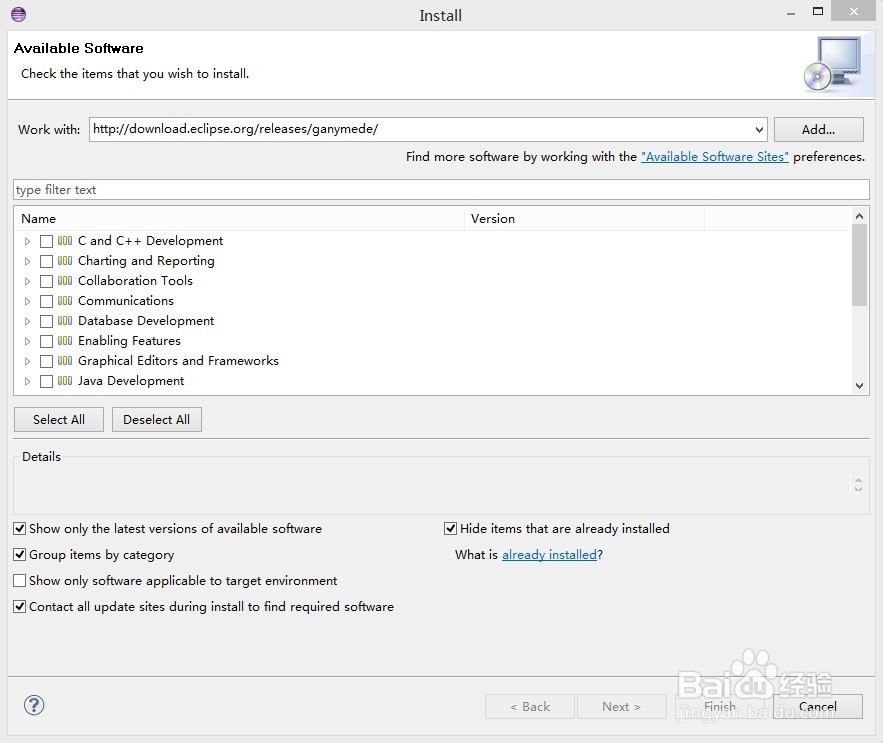 为经典版eclipse增加web and JavaEE插件