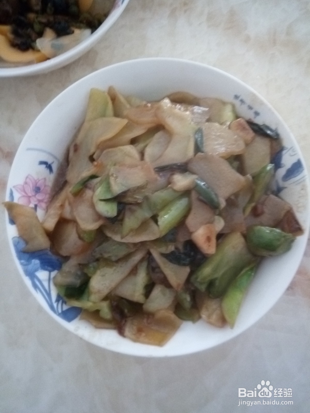 素炒儿菜的做法