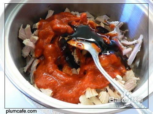 酱煮鸡胸肉的做法