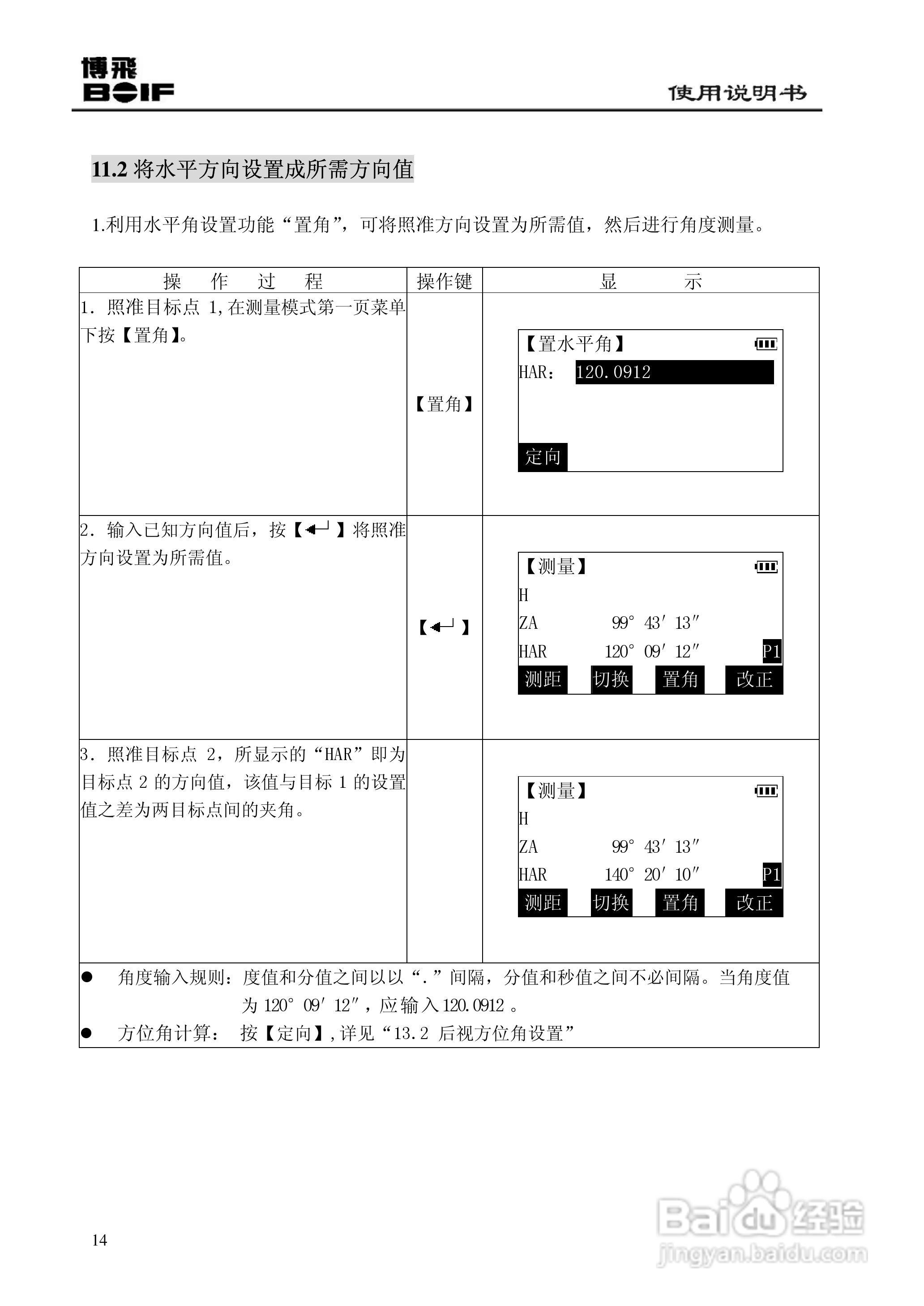 博飞BTS800系列全站仪说明书:[2]