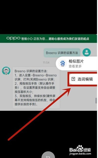 opporeno5pro如何提取文字呢