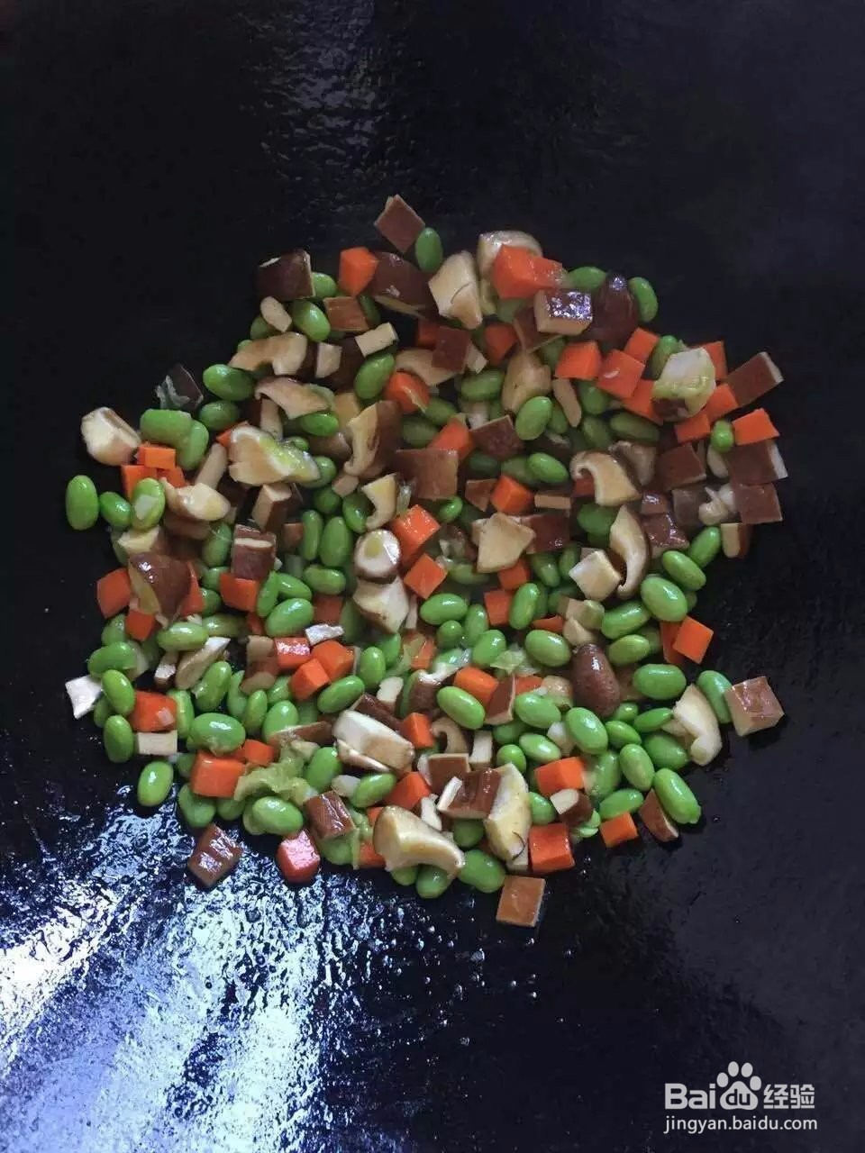 香菇豆丁怎么做