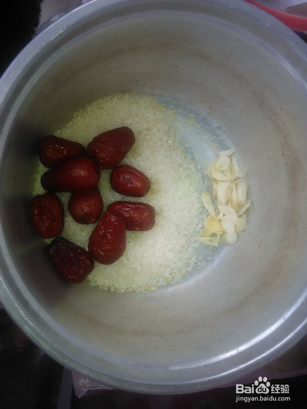 大米小米百荷干粥