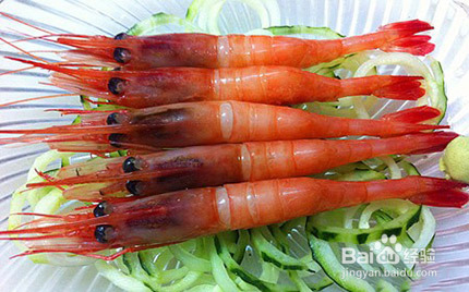 北极虾的头为什么是黑色的?