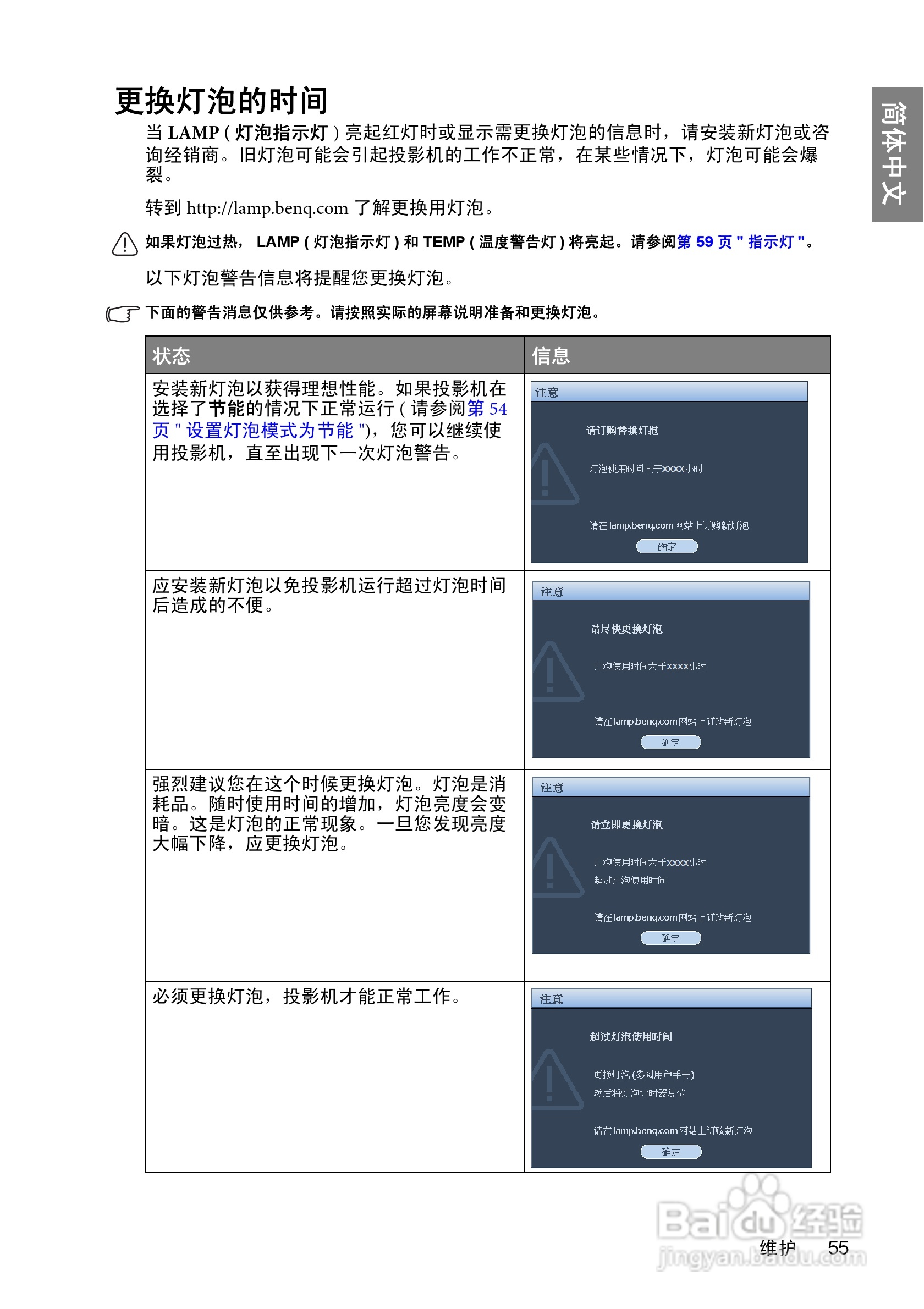 明基BenQ TH700投影机使用说明书:[6]