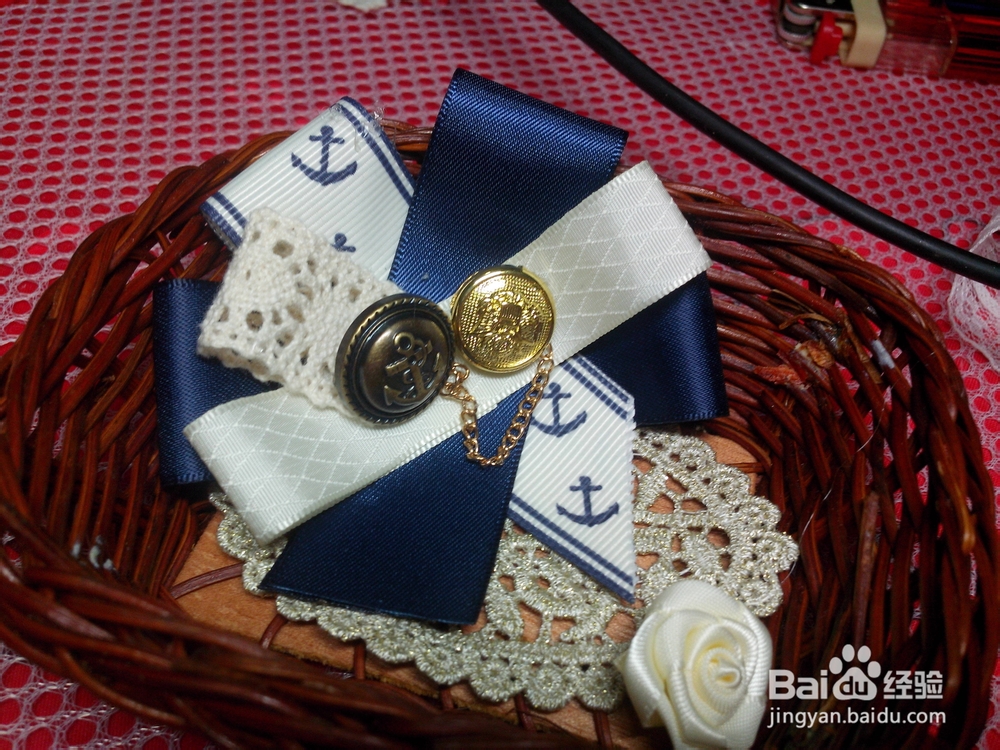 怎样做海洋风勋章胸针