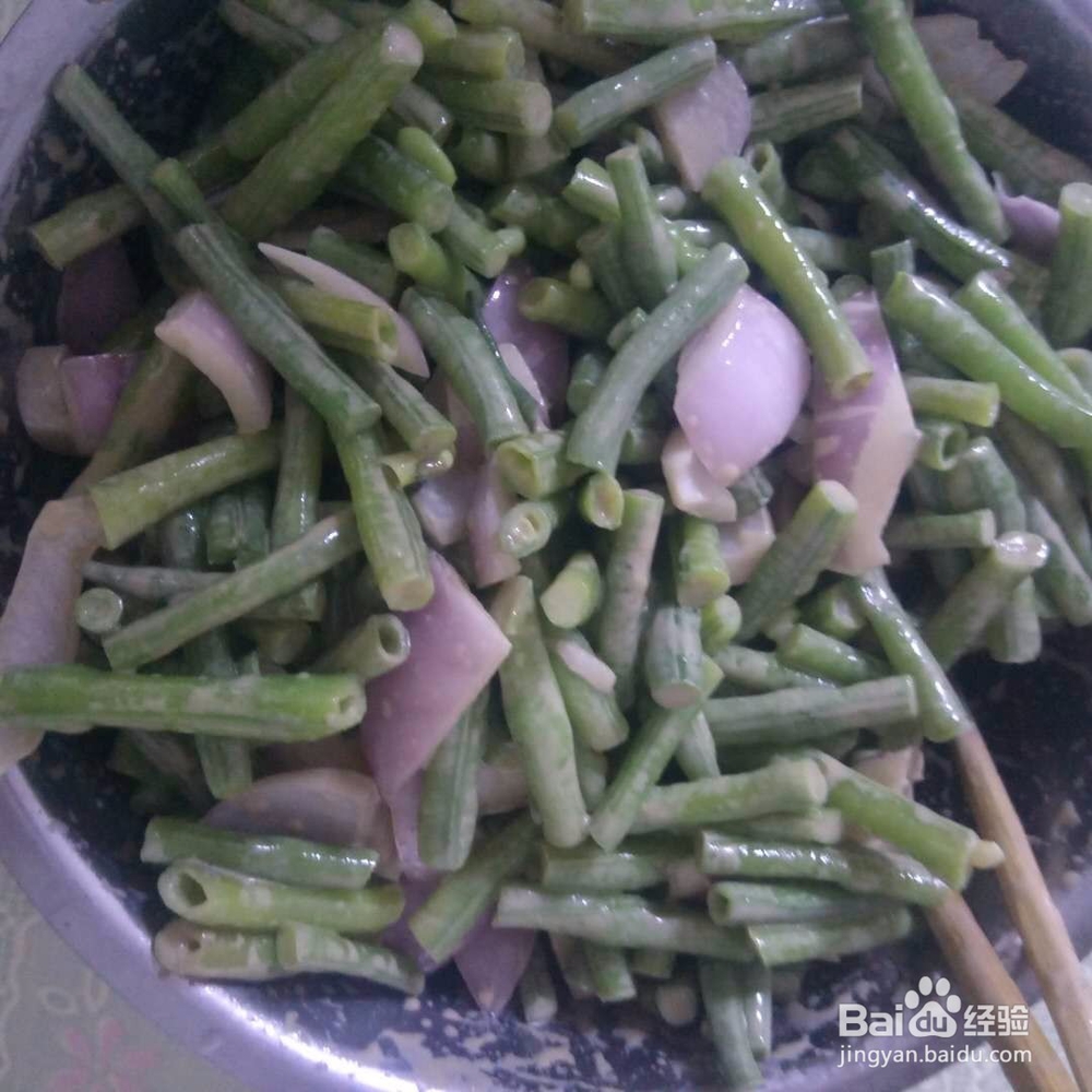 麻酱长豆角做法